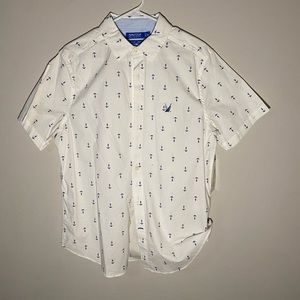 Nautica Short Sleeve Dress Shirt.